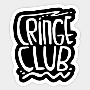 Cringe Club Sticker